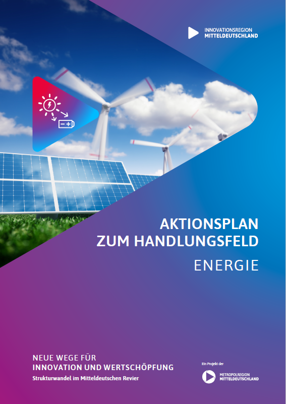 Broschüre „Aktionsplan zum Handlungsfeld Energie“ der Metropolregion Mitteldeutschland