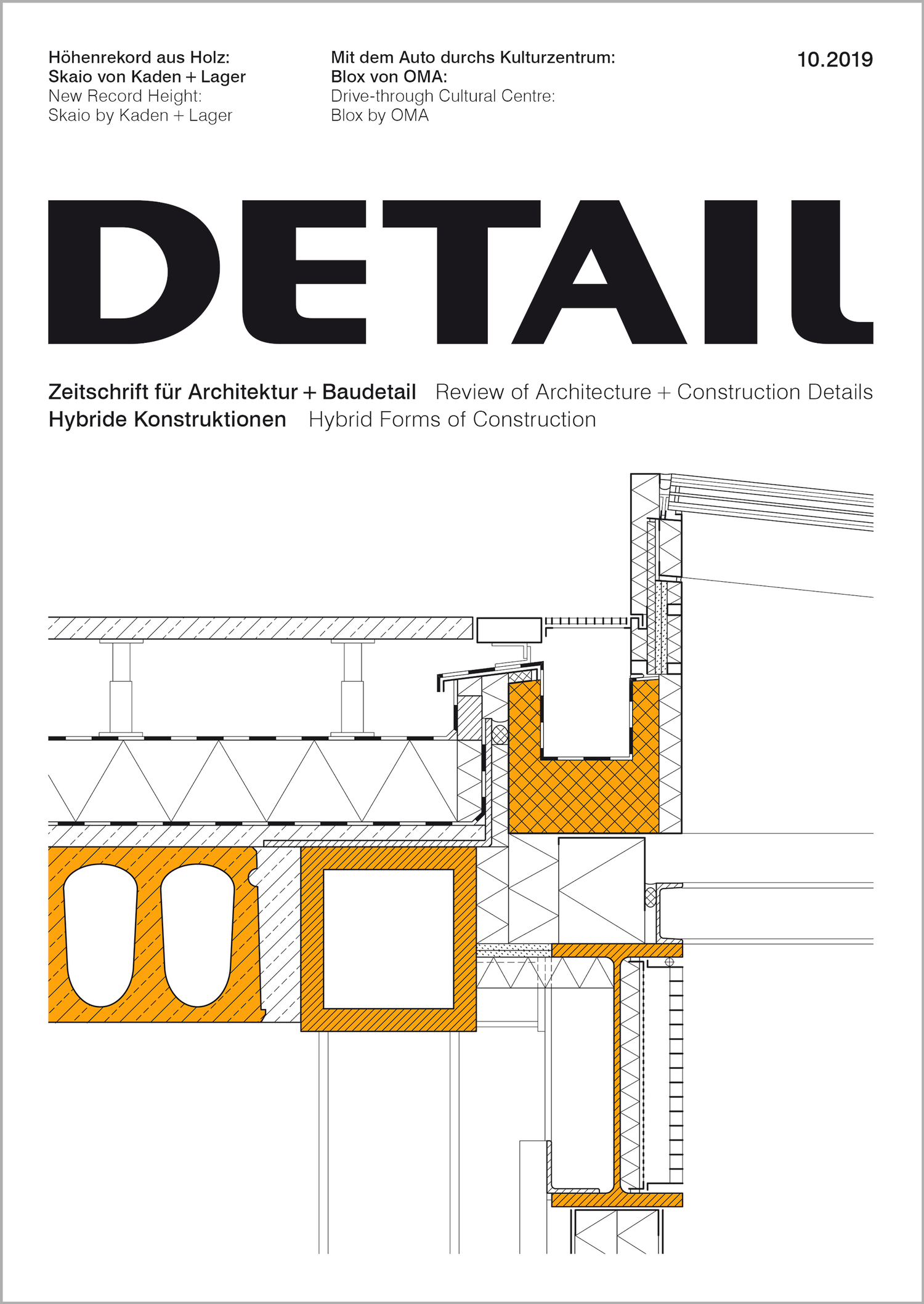 Zeitschrift „DETAIL“, Ausgabe 10/2019
