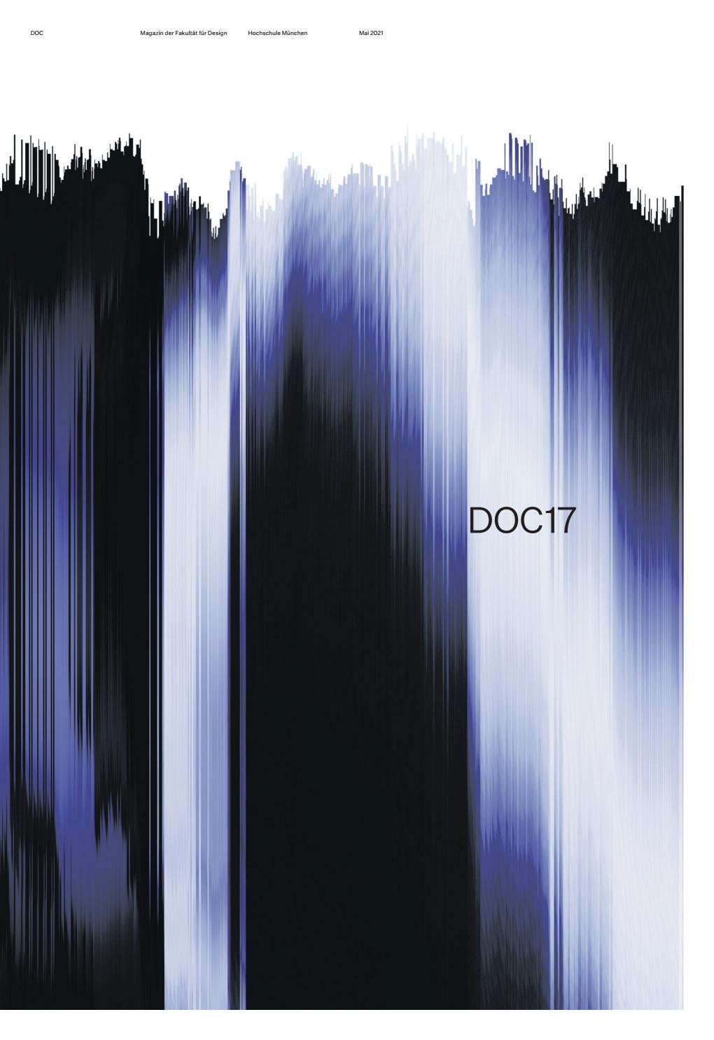 DOC17 – Magazin der Fakultät für Design, Hochschule München