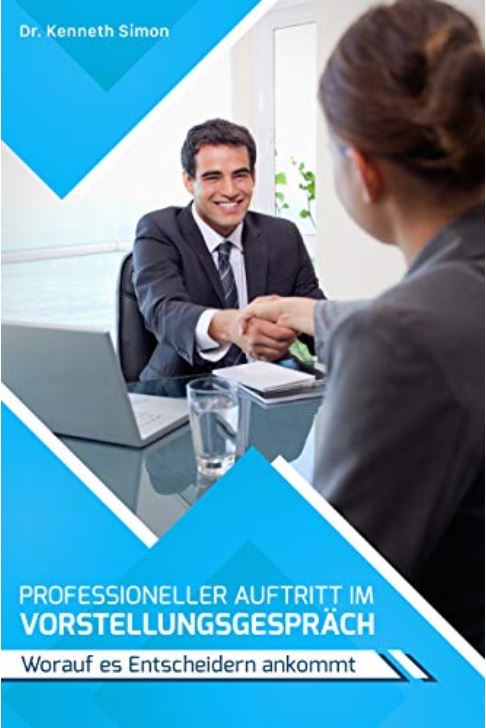 Buch „Professioneller Auftritt im Vorstellungsgespräch"